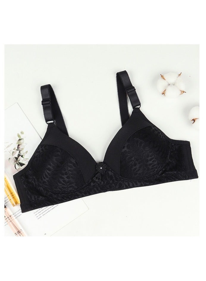 3-Piece Set Of B-Cup Bras Without Underwire For Middle-Aged And Elderly People - Image 2