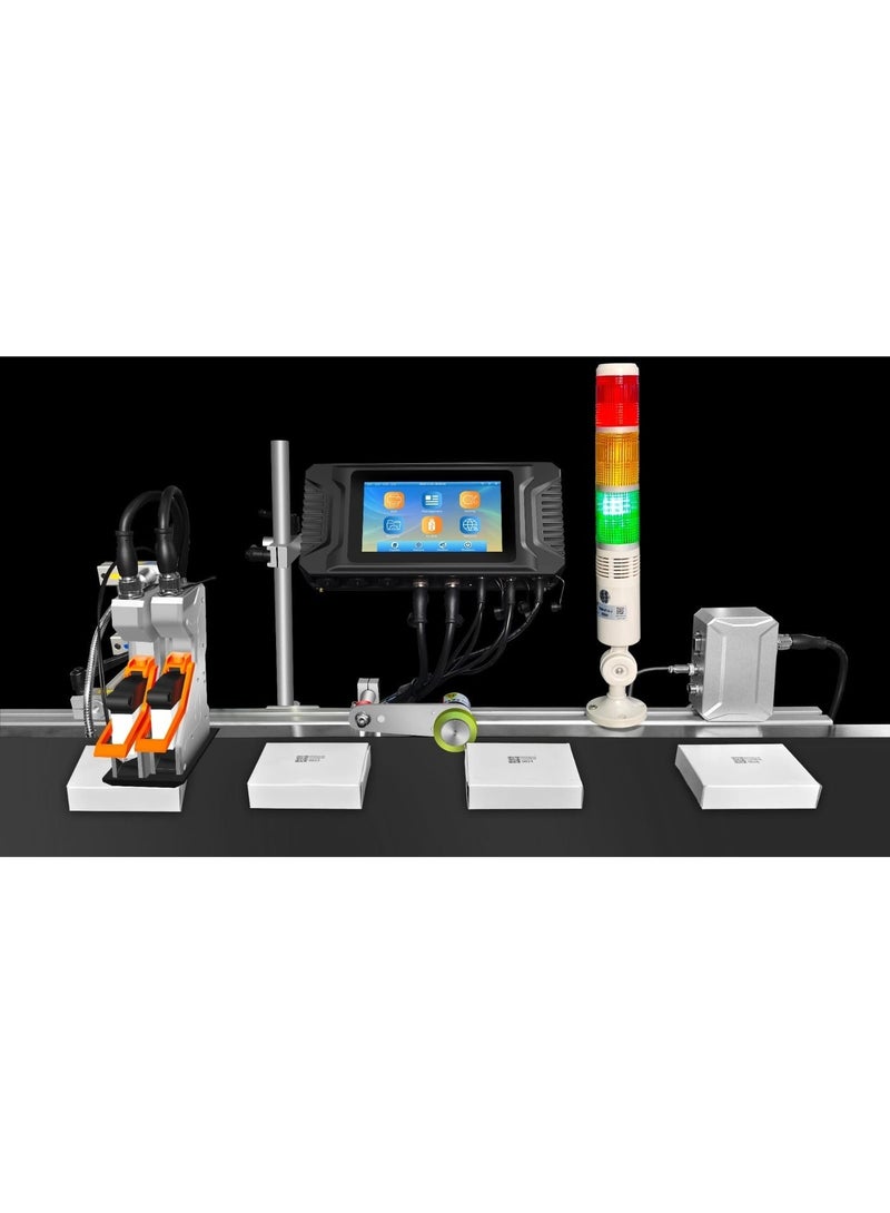 Bentsai E62P-2 High-Resolution Thermal Inkjet Printer, 600 DPI, 7-Inch Controller, Dual Printhead Compatible, QR Code Barcode GS1 Data Matrix Coding - Image 1