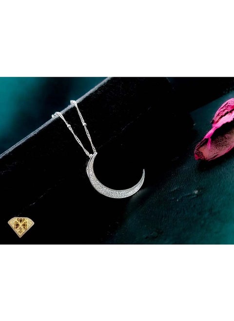 Pendant Necklace For Women  Platinum Plated-silver