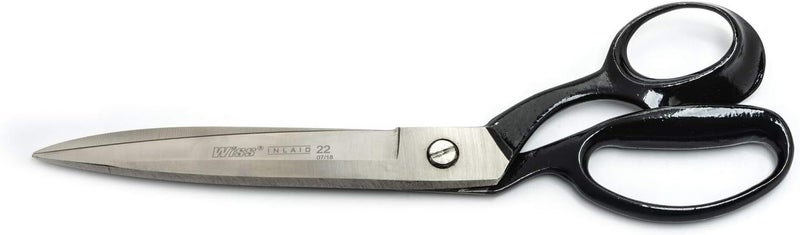 Wiss Crescent Wiss 12" Bent Handle Industrial Shears - Professional Heavy Duty Utility Scissors Tool for Sewing Fabric, Upholstery & Leather - W22N - Image 1