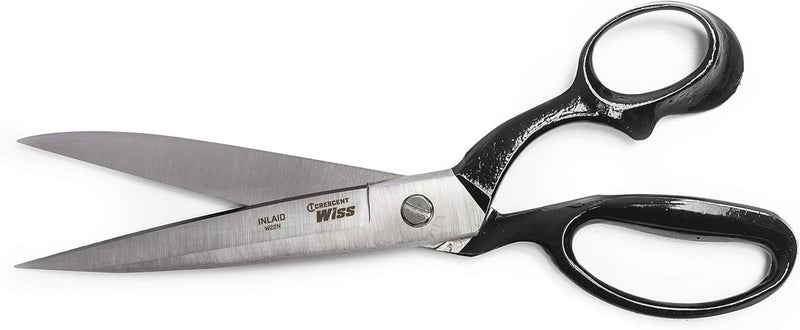Wiss Crescent Wiss 12" Bent Handle Industrial Shears - Professional Heavy Duty Utility Scissors Tool for Sewing Fabric, Upholstery & Leather - W22N - Image 3