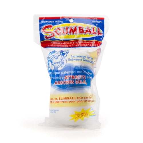 Horizon Scumball Pool & Spa Scum Eliminating Ball (1 Pack of 2), The Original USA Patented Reusable Scumball Used for Over 20 Years in The Pool and Spa Industry, HV-SB2PK - Image 3