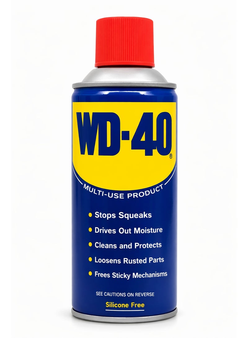 WD-40  Multi-Use Product 330 ml Spray – Lubricates, removes rust, reduces friction, loosens stuck parts, protects metal, and displaces moisture. - Image 1