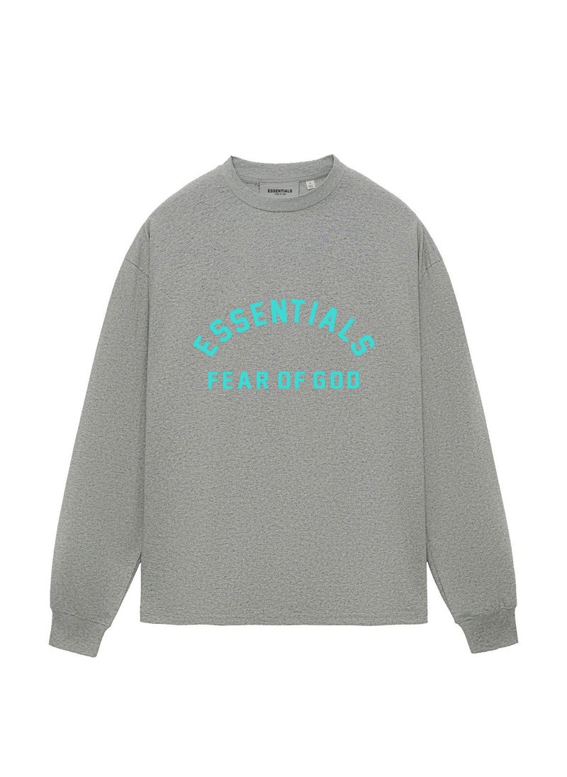 High-Quality FOG ESSENTIALS Cool Black Casual Long Sleeve Tee Deep oats are too big