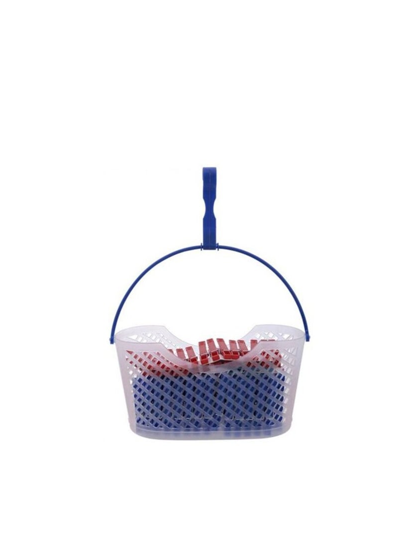 PROMASS Pegs With Basket Holder Multicolour 90 PCS  - Image 2