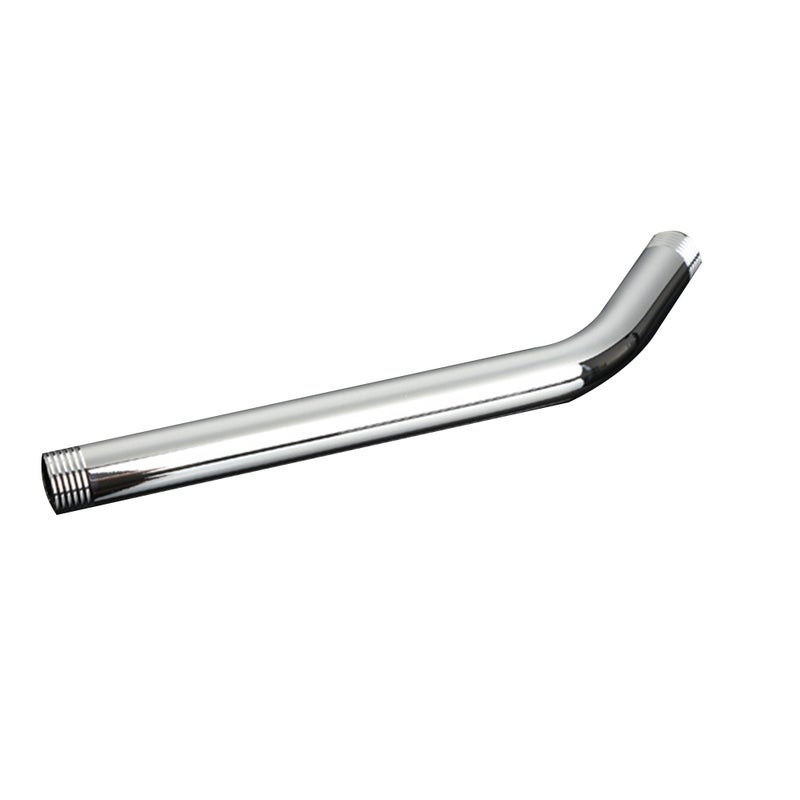 2pcs Stainless Steel Shower Arm Wall-Mounted Shower Replacement Bath Accessory for Home Bathroom（24cm) - Image 2