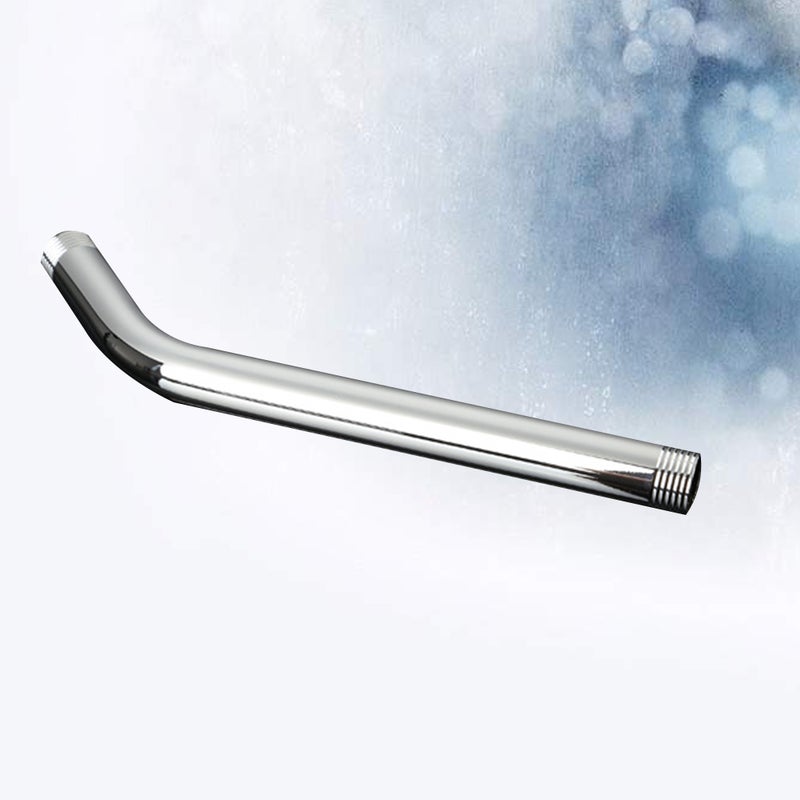 2pcs Stainless Steel Shower Arm Wall-Mounted Shower Replacement Bath Accessory for Home Bathroom（24cm) - Image 4