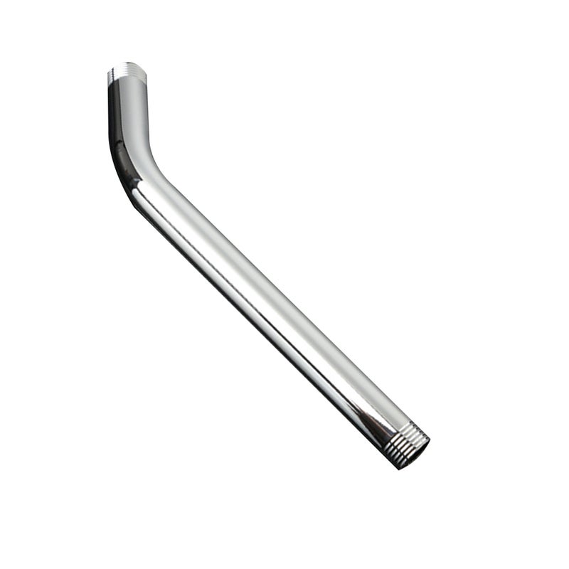 2pcs Stainless Steel Shower Arm Wall-Mounted Shower Replacement Bath Accessory for Home Bathroom（24cm) - Image 1