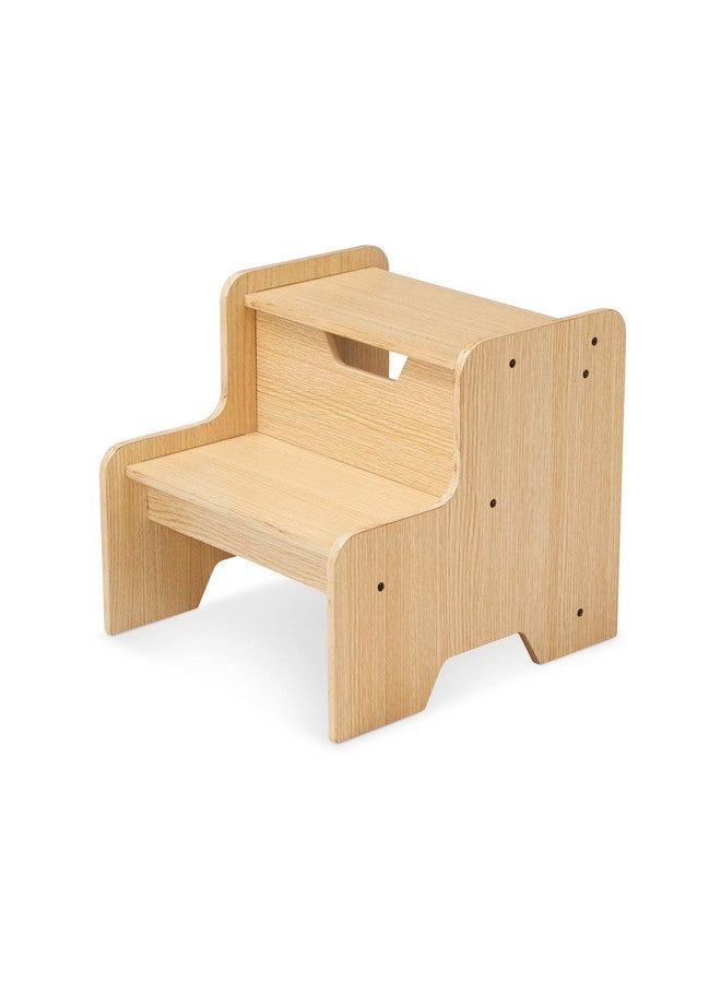 Melissa & Doug Melissa & Doug Kids Wooden Step Stool - Light Natural Finish  - Image 1