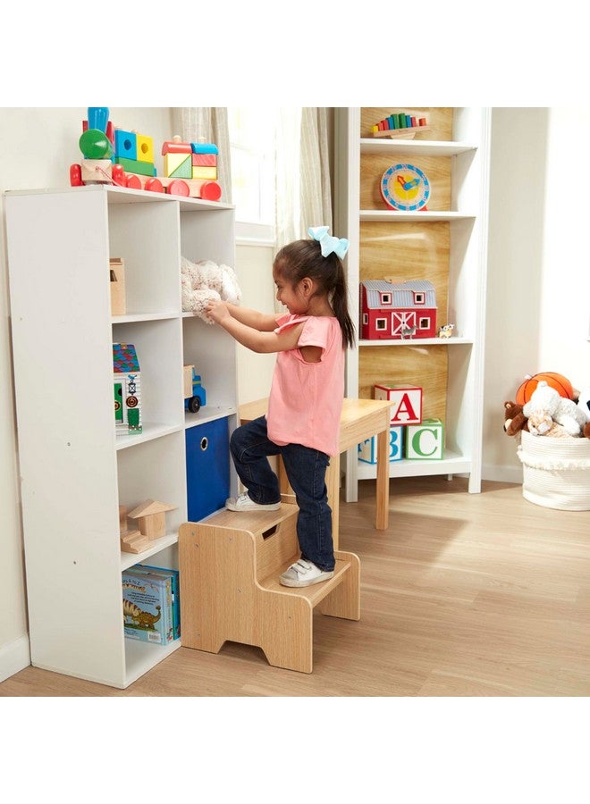 Melissa & Doug Melissa & Doug Kids Wooden Step Stool - Light Natural Finish  - Image 5