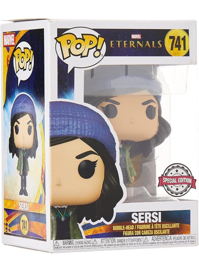 Funko Pop! Marvel: Eternals - Sersi Eternals - 741, Multi Color - Image 4