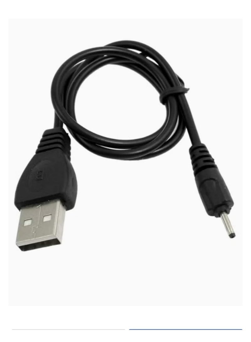 شاحن نوكيا  USB صغير الدبابيس لهواتف نوكيا C6-00، C6-01، C7-00 / E50، E51، E61، E63، E65، E66، E71، E72، E75، E90 / N70، N71، N72، N73، N76، N77، N78، N79، N8، N80، N81، N82 (طول متر واحد) - Image 1