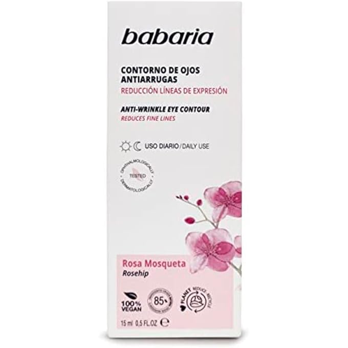 Babaria Rosa Mosqueta/Musk Rose Oil Eye Line Serum 15ml - Image 2