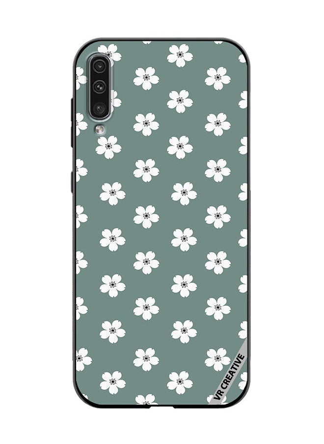 VR CREATIVE Protective Case Cover For Samsung Galaxy A70/A70s Flower Design Multicolour  - Image 1