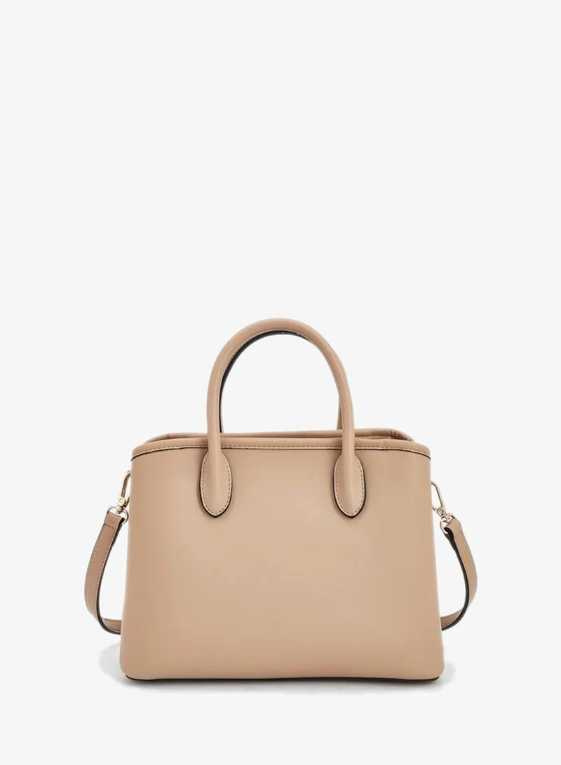 Celeste TAUPE Celeste Grainy Pu Totes for Women | Best Price UAE