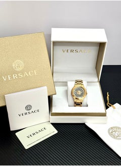 Versace Medusa Luxury Watches Men's Gold Atmosphere High-end Men's Watches