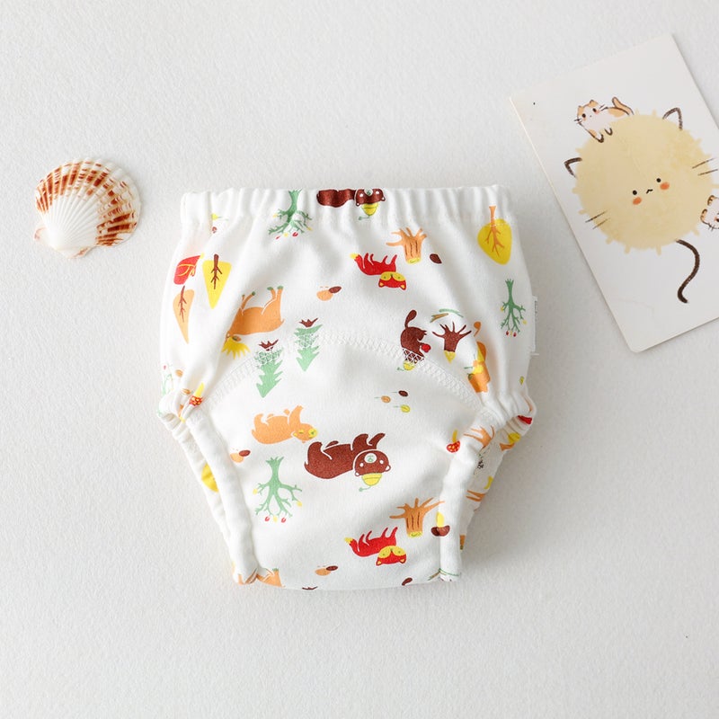 Waterproof Cotton Training Pants Forest Bear 