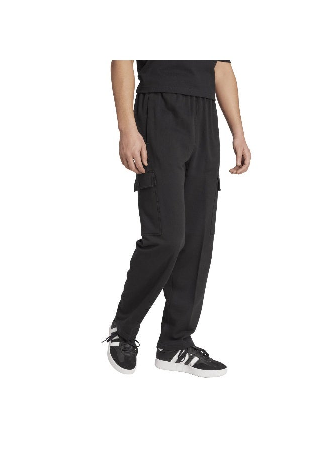 Adidas All Szn French Terry Loose Cargo Open Hem Pants - Image 4