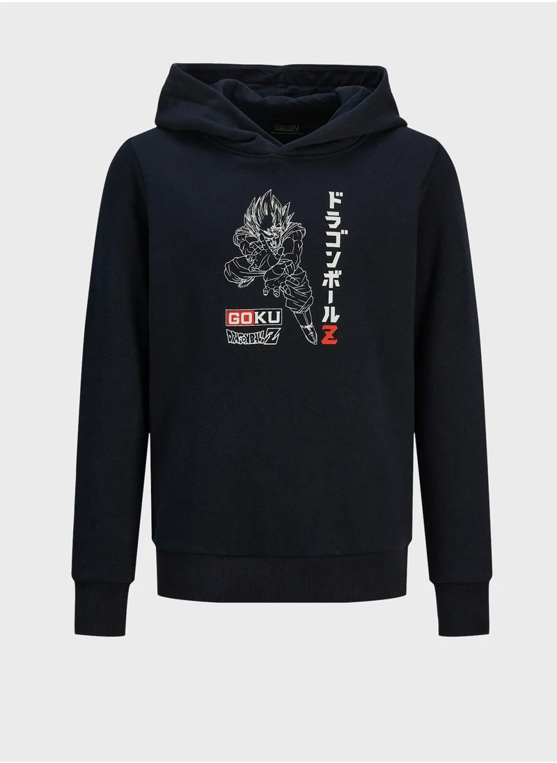 Jack & Jones Junior Youth Graphic Hoodie