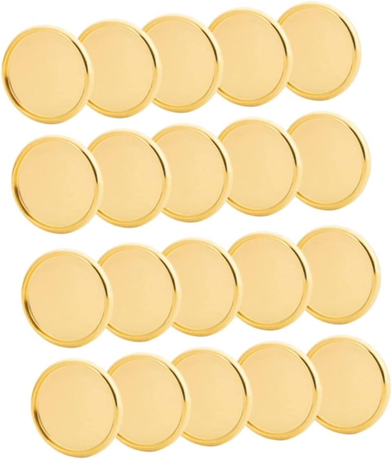 DOITOOL 20pcs Solid Binder Discs Notebook Binder Discs Book Binding Supplies for School - Image 1