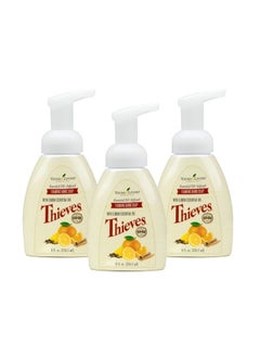 Thieves Foaming Hand Soap - Cleansing and Refreshing - 3-Pack (8 fl oz Each) - Plant-derived Ingredients - Powerful Moisturizers - Gentle on Hands