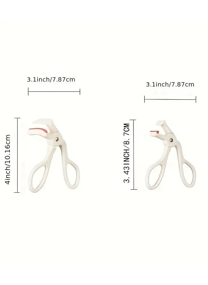 Rozino Portable Wide Angle Eyelash Curler Natural Long-Lasting Curls Easy Instant Use for All Eye Shapes  - Image 4