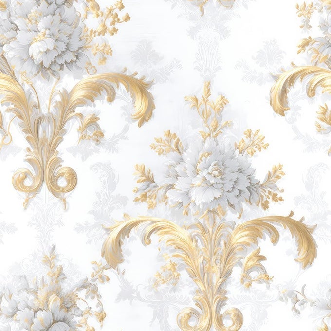 WHITE GOLDEN YELLOW DAMASK VINTAGE PEEL AND STICK WALLPAPER STICK ON CONTACT PAPER VINTAGE WALL PAPER EASY PEEL OFF FOR NIGHTSTAND DRAWER CABINET RENTER