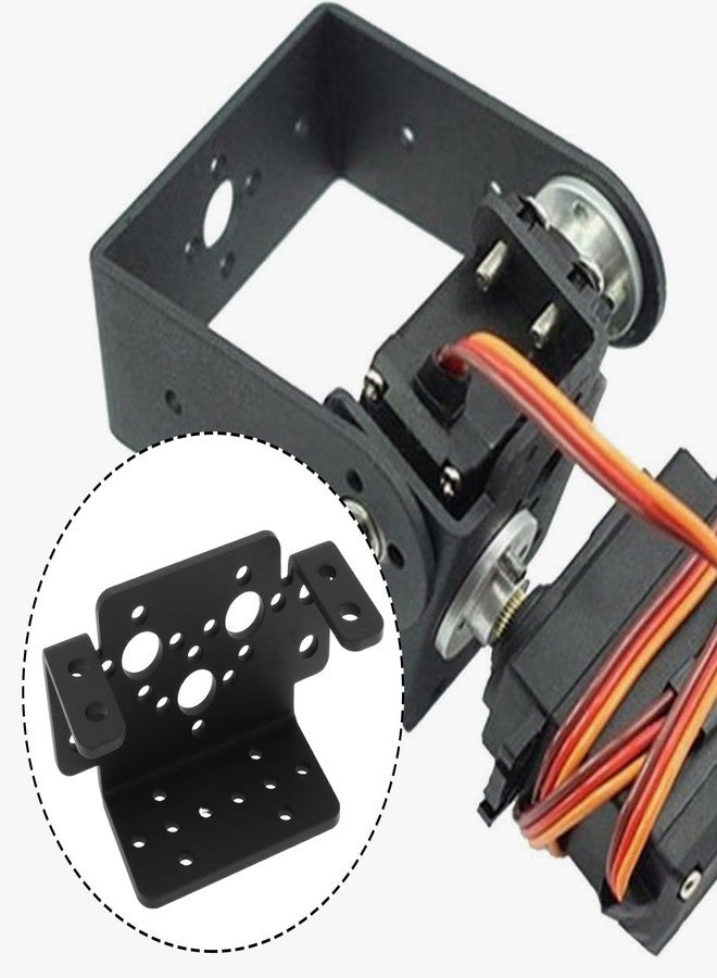 Create idea 2Pcs Aluminum Servo Mounting Bracket Seat for 40 x 45 x 20 mm Standard Servos - Image 3