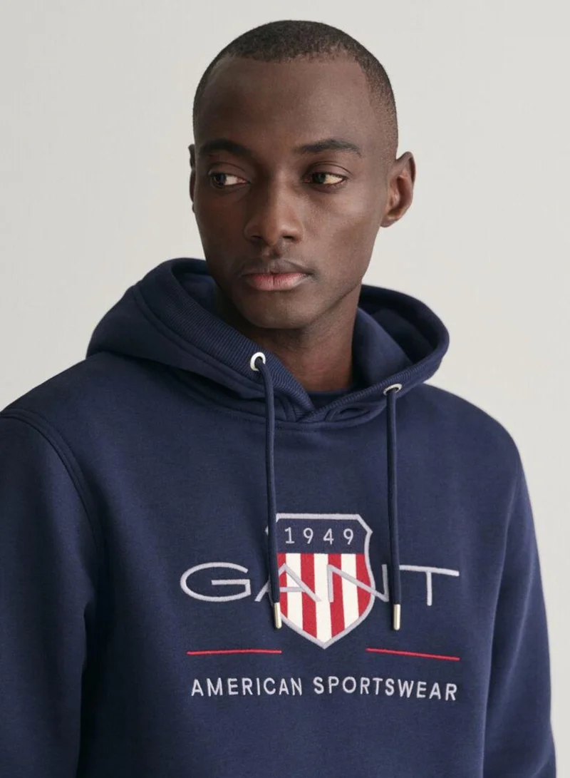 GANT  Gant Archive Shield Hoodie for Men | Best Price UAE
