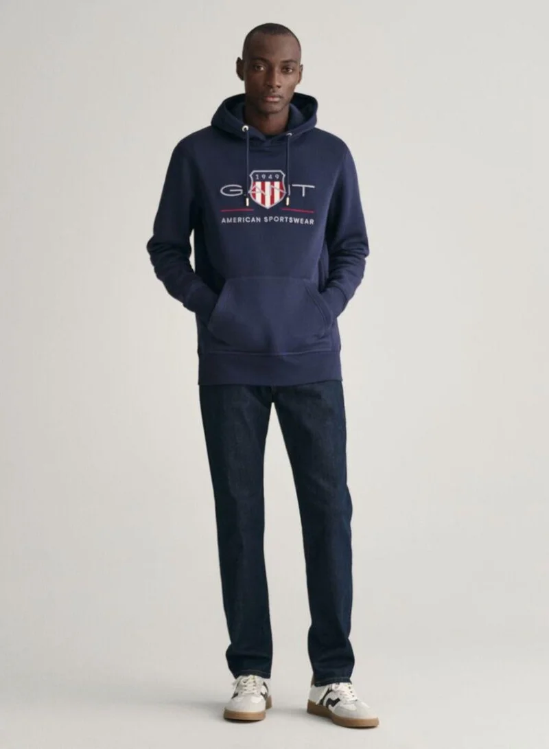 GANT  Gant Archive Shield Hoodie for Men | Best Price UAE