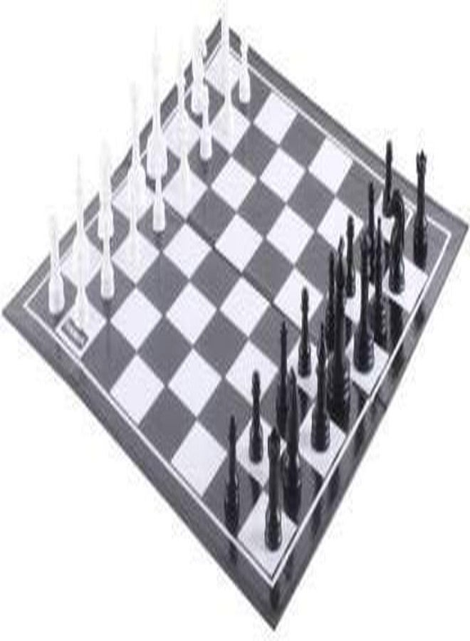 DIGSMORDEN 3-in-1 LSC Board Game | Ludo, Snakes & Ladders & Chess | Strategy & War Games Board Set for Kids & Adults | Family Fun Indoor Board Game | Travel-Friendly & Educational Game - Image 3