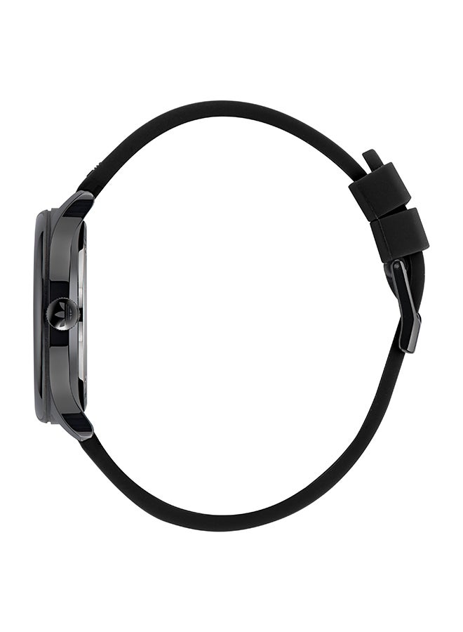 Adidas Black Ceramic Case Black Dial Black Silicone Strap - Image 2