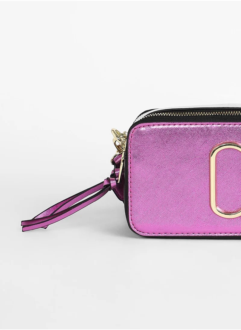 صوص هاوت The Block Box Sling Bag - Fushcia Pink