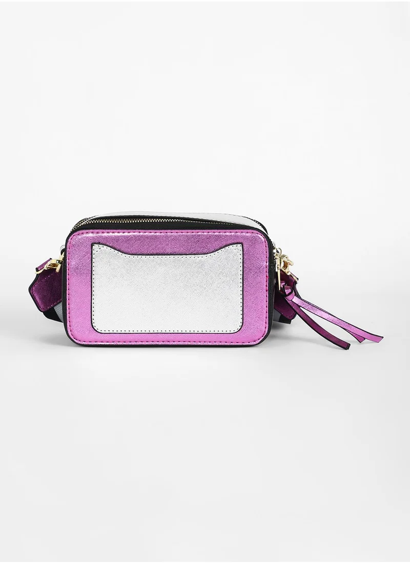 صوص هاوت The Block Box Sling Bag - Fushcia Pink