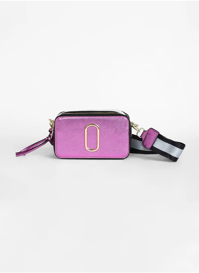 صوص هاوت The Block Box Sling Bag - Fushcia Pink