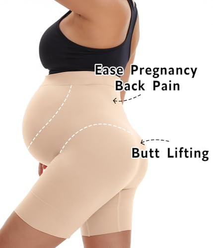 KUNINDOME Maternity Shapewear, Black, Large - Image 5