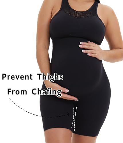 KUNINDOME Maternity Shapewear, Black, Large - Image 3