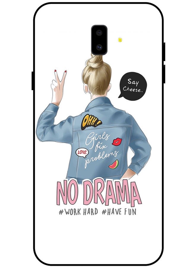 EYE CATCH Protective Case Cover For Samsung Galaxy J6 Smart Series Printed Protective Case Cover for Samsung J6 Super Saiyan - Image 1