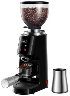 Professional 64mm Burr Coffee Grinder with 100 Grind Settings and All-Metal Chamber, Coffee Bean Grinder with Adjustable Electronic Timer and LED Display, Anti-Static - pzsku/Z1A665E1241D6D886B741Z/45/_/1736492260/2f36c7a6-3f75-4459-82c3-ee8bf0679496