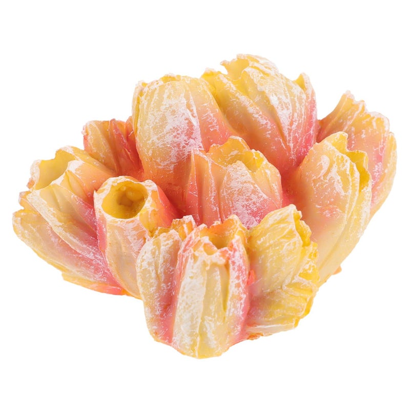 Realistic Artificial Coral Decor For Fish Tank Aquarium Desktop Sea Anemone - Image 2