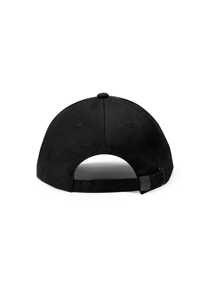 Kawn.yoga Black Cap With Exchangeable Badges/Logo  | Best Price UAE