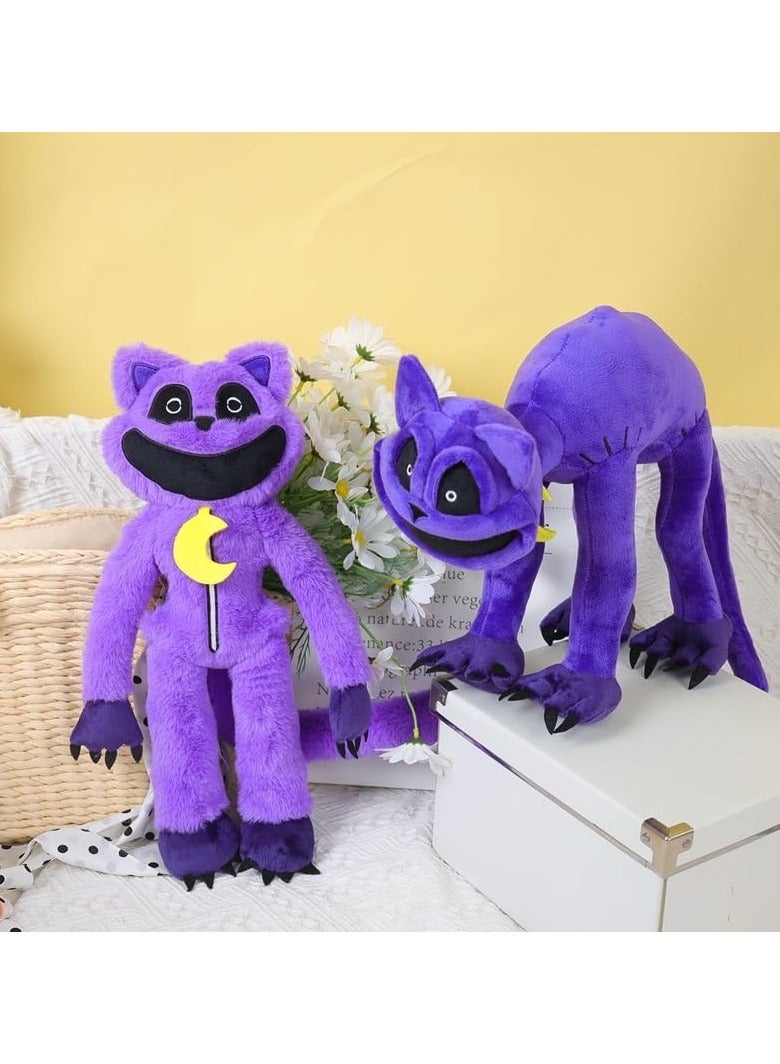 Monster Catnap Plush,Smiling Critters Plush,Smiling Critters Catnap Plush Toy,Cute CatNap Cartoon Stuffed Anime Smiling Critters Plush Toy for Game Fans Kids Birthday Gift - Image 2