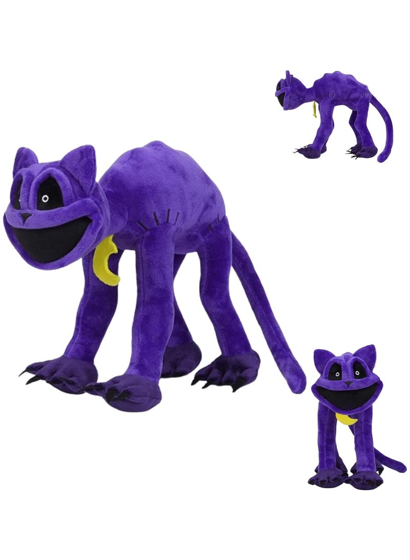 Monster Catnap Plush,Smiling Critters Plush,Smiling Critters Catnap Plush Toy,Cute CatNap Cartoon Stuffed Anime Smiling Critters Plush Toy for Game Fans Kids Birthday Gift - Image 1