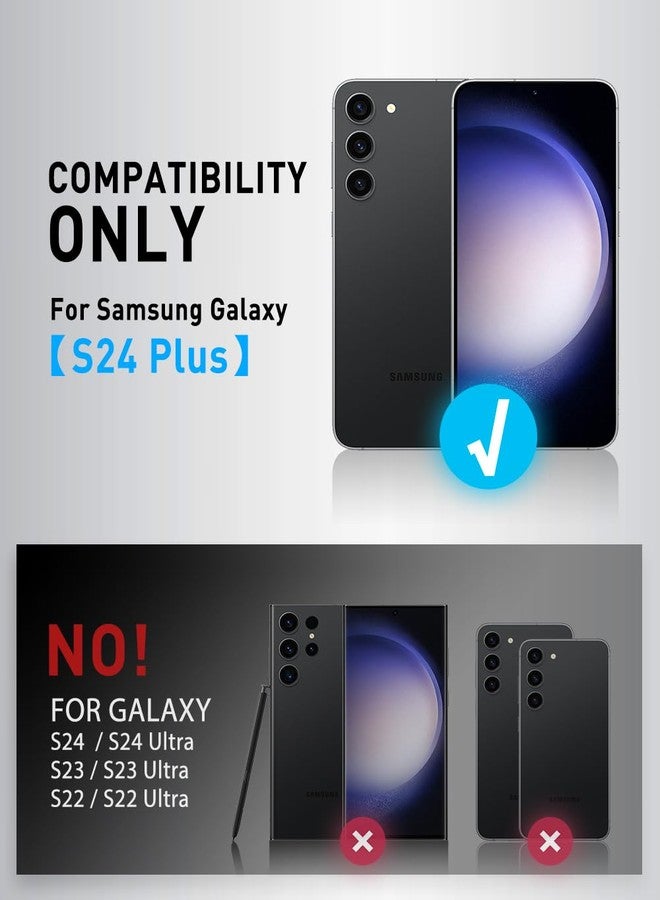 آي-بلاسون i-Blason [جراب Armorbox لهاتف Samsung Galaxy S24 Plus 5G (2024)، واقي شاشة مدمج وواقي كاميرا، حماية من الصدمات بزاوية 360 درجة (أسود) - Image 2