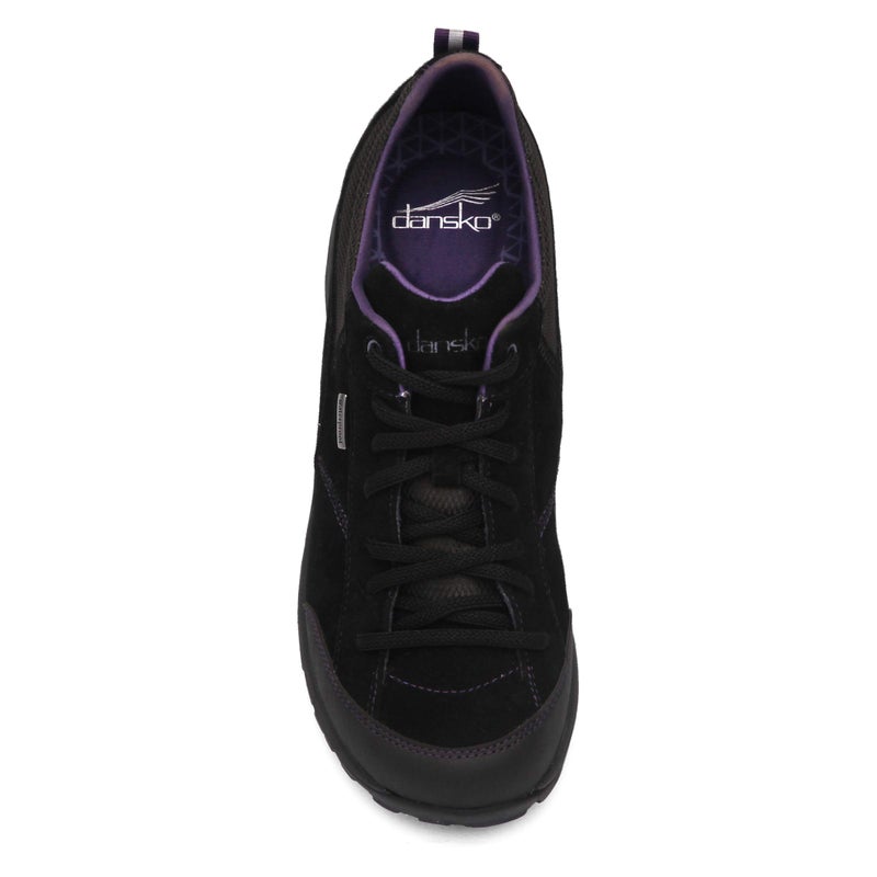 Dansko Paisley Waterproof Outdoor Sneakers for Women â€“ Comfortable, Breathable Walking Shoes with Arch Support â€“ Stain Resistant Sneakers with Slip Resistant Rubber Outsole Black 8.5-9 M US - Image 2