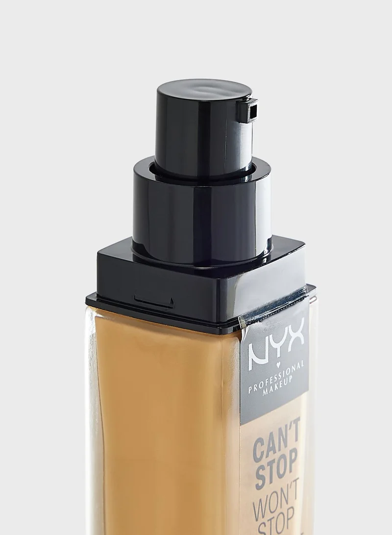 NYX PROFESSIONAL MAKEUP Can't Stop Won't Stop Full Coverage Foundation - Neutral Buff 10.3