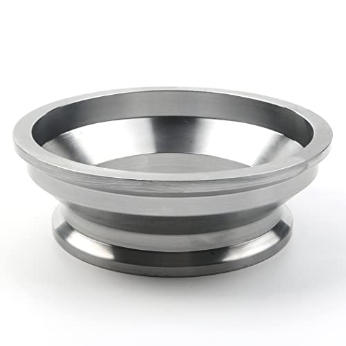 Jetuplusllc 3" to 4" Steel Exhaust V-band ADAPTER vband V Band 3.0 adaptor Flange CNC 3in 4 - Image 5