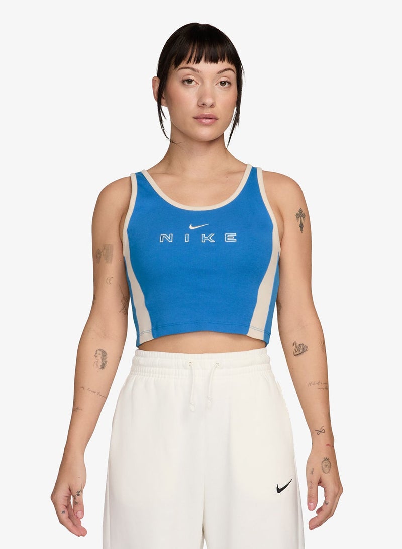Nike Nsw Street Graphic Cropped Tank - Image 1