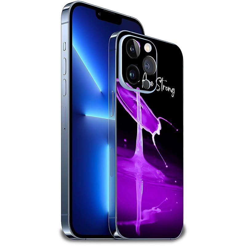 FCS Printed Designer Vinyl Mobile Back Skin Sticker for Samsung Galaxy A34 (Water Color -61) - Image 3
