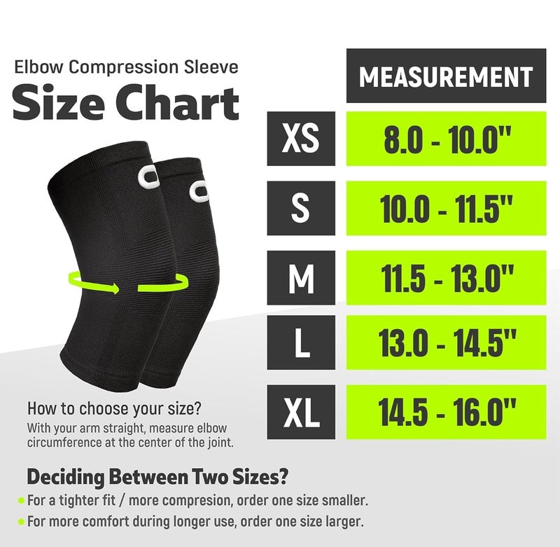 Dr Helix Unisex Black Elbow Brace - Adjustable Support for Elbow Injuries, Tendonitis, & Pain Relief - Comfortable, & Lightweight - Ideal for Sports, Recovery, & Everyday Use - (Pack of - 1) - Image 5